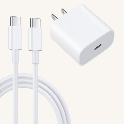 Extra Fast 45W USB-C Charger & Block